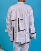 Gathered ruffle shirt view 5