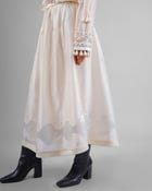 Ornament gathered top + Flared patchwork skirt view 5