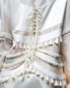 Ornament patchwork jacket + Drape tassel trouser set view 5