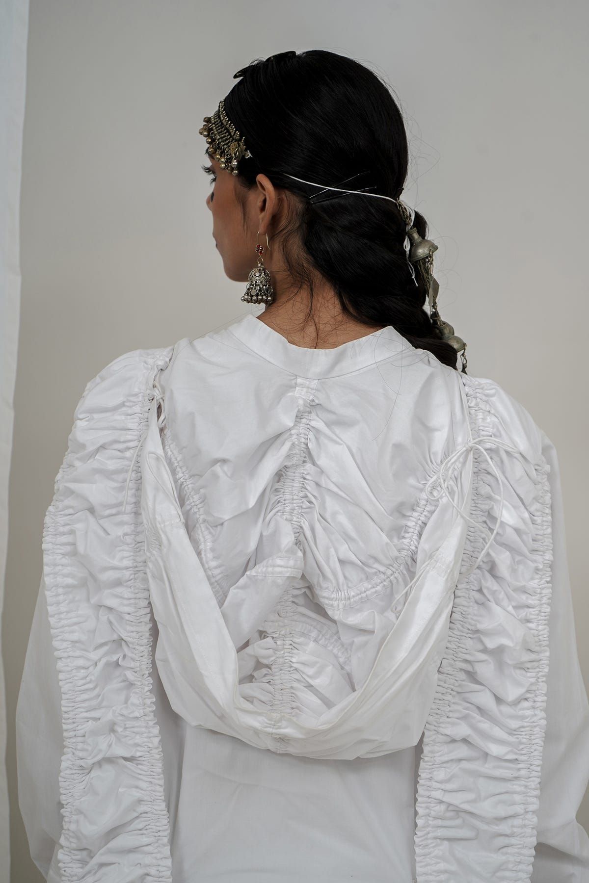 Cross hoodie shirt - image 4