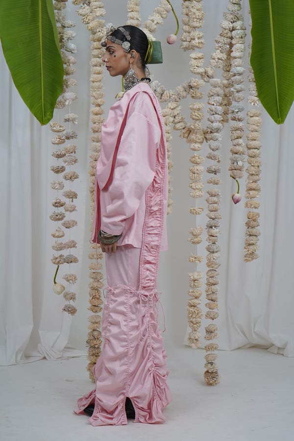 Saim — Gathered sharara set