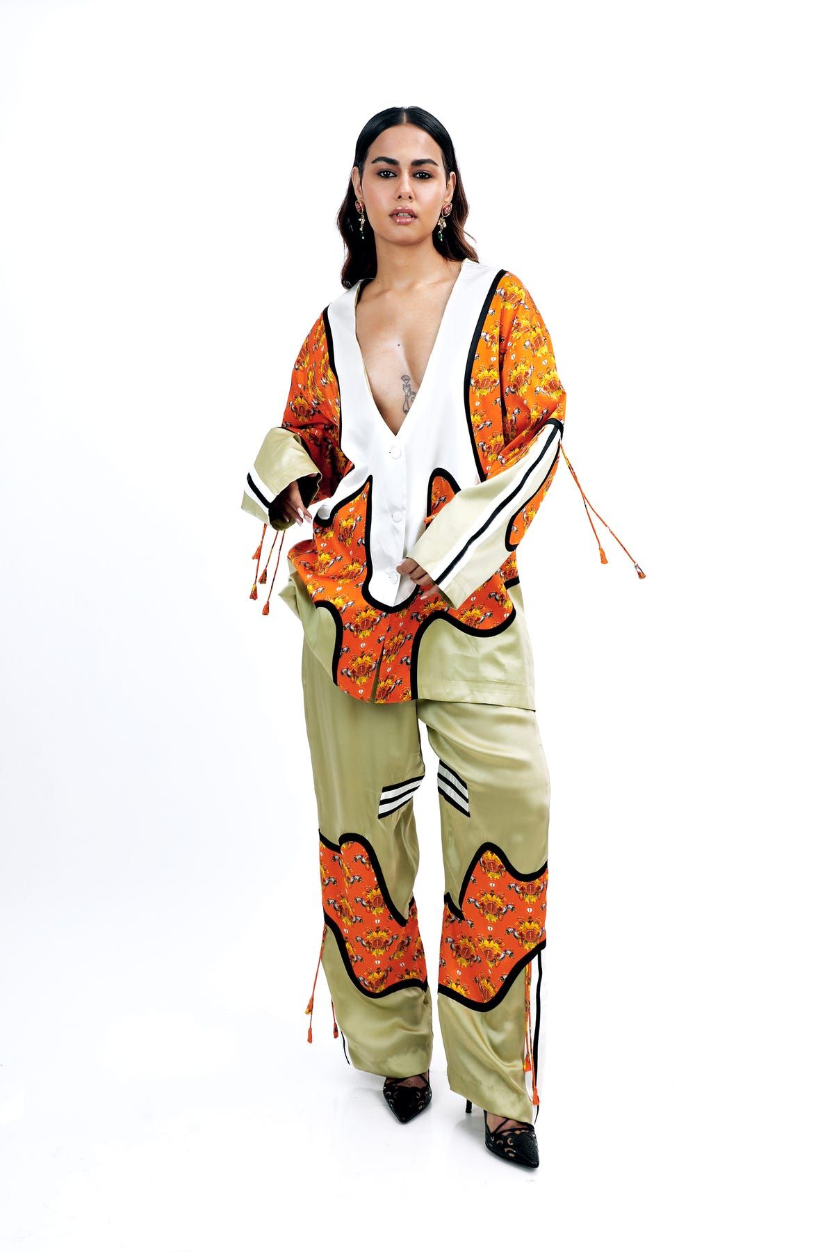 Concentric yoke jacket set - image 1