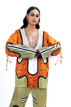 Concentric yoke jacket set view 4