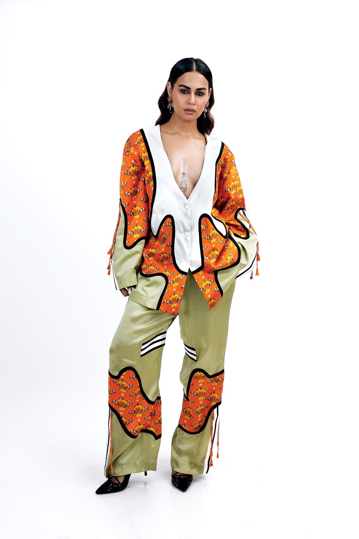 Concentric yoke jacket set - image 6