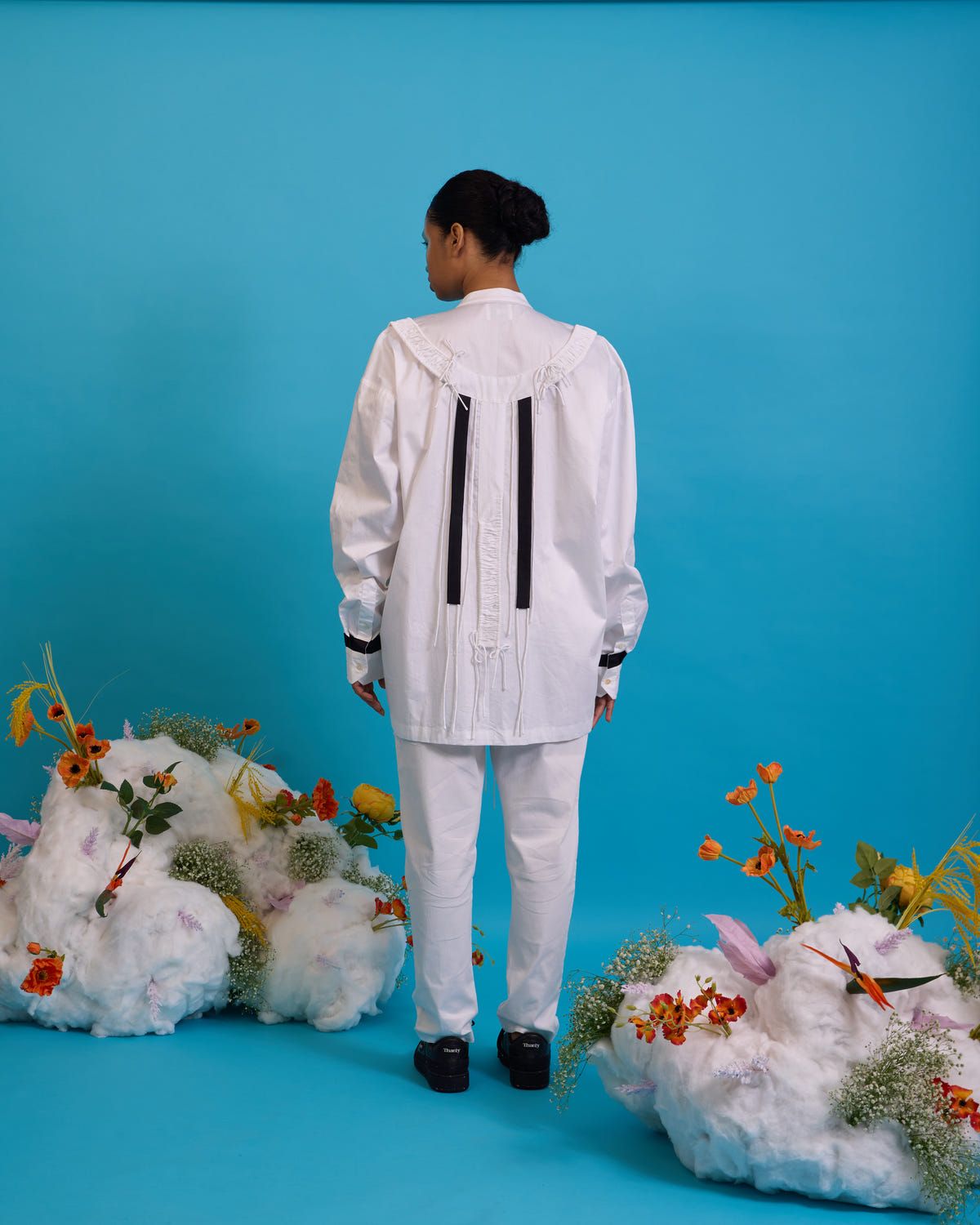 Yoke fringed shirt - image 3