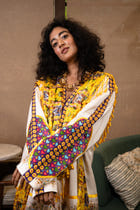 Tassel drape jacket set view 1