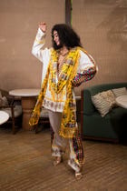 Tassel drape jacket set view 3
