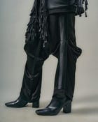 Cut-out tassels jacket + Pick-up trouser set view 5