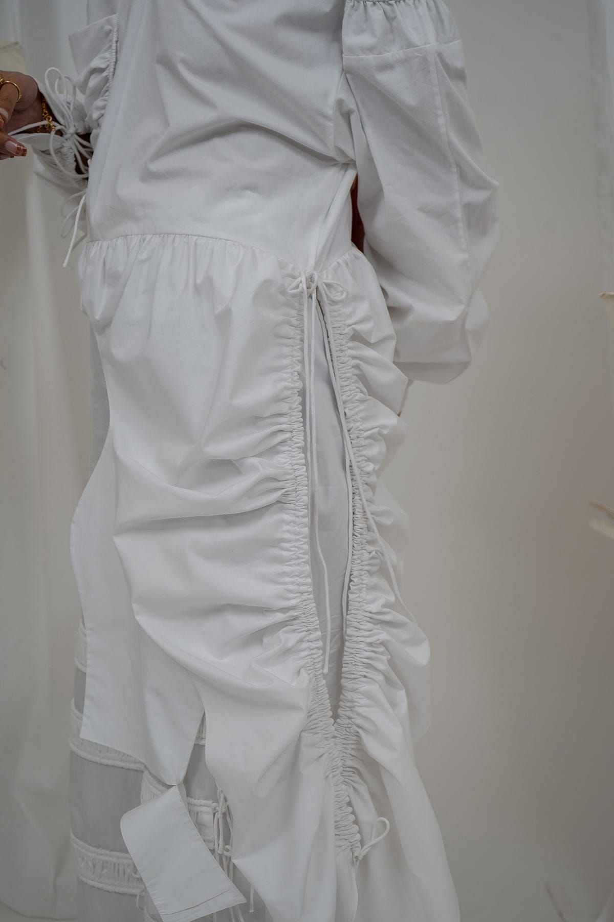 Gathered crop top - image 5