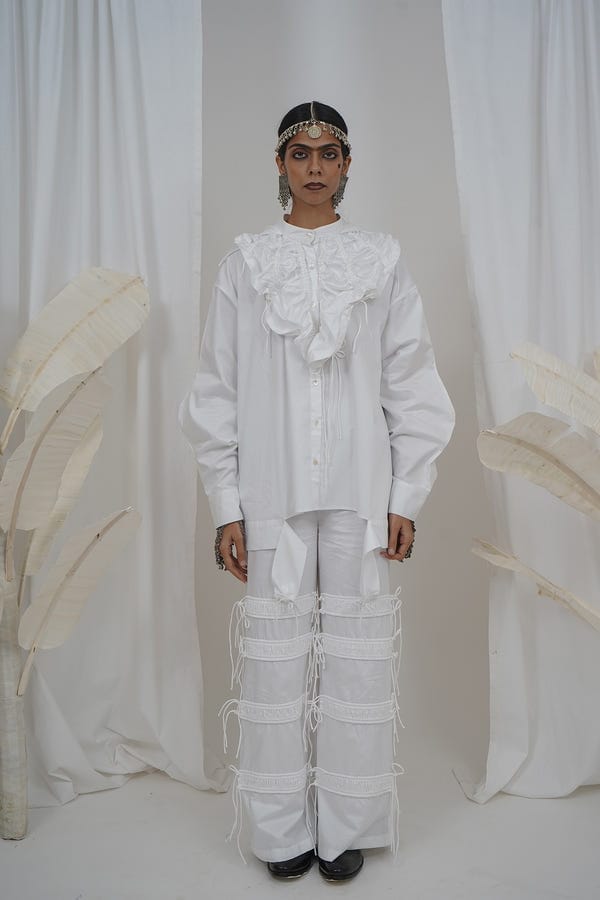 Saim — Double hoodie shirt