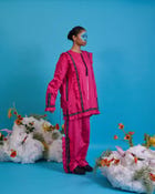 Ruffled kurta set view 2