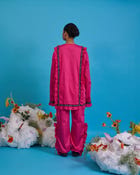 Ruffled kurta set view 3