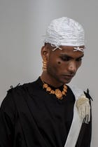 Gathered topi view 2