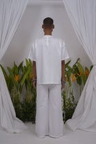 Suspended sleeve T-shirt view 4