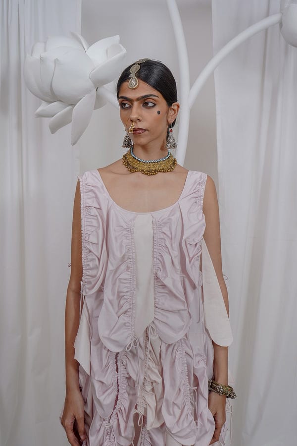 Saim — Multi fringe dress