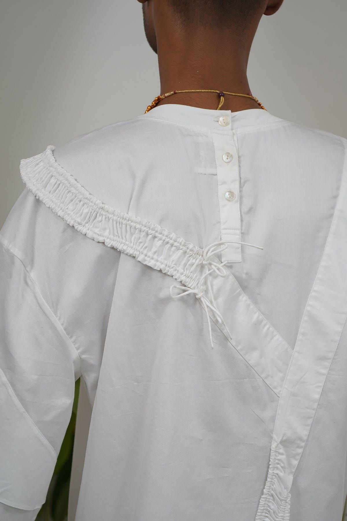 Cross strapped heart T-shirt - image 5