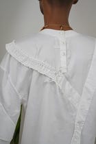 Cross strapped heart T-shirt view 5