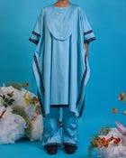 Kurta yoke kaftan set view 1