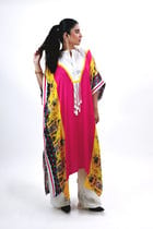 Panelled kaftan set view 2
