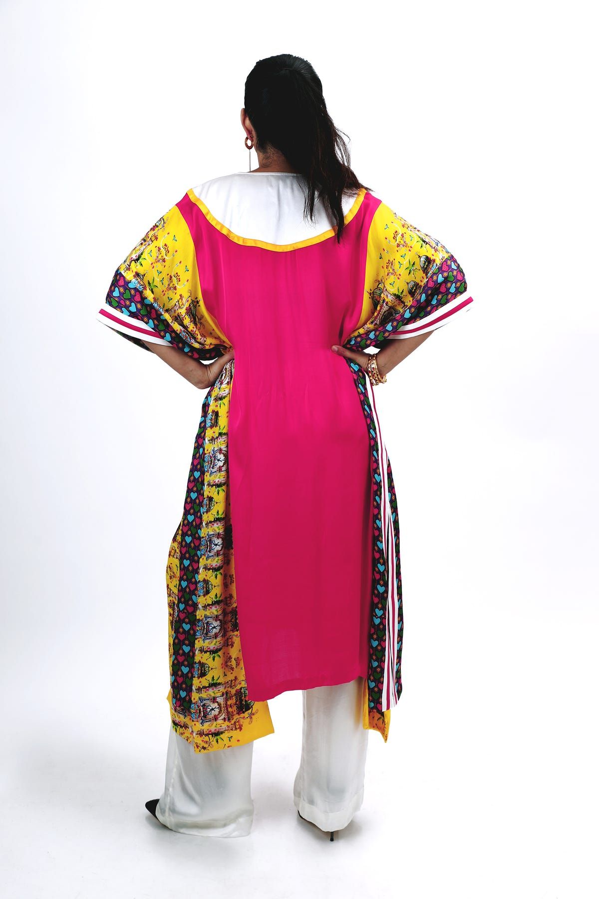 Panelled kaftan set - image 3