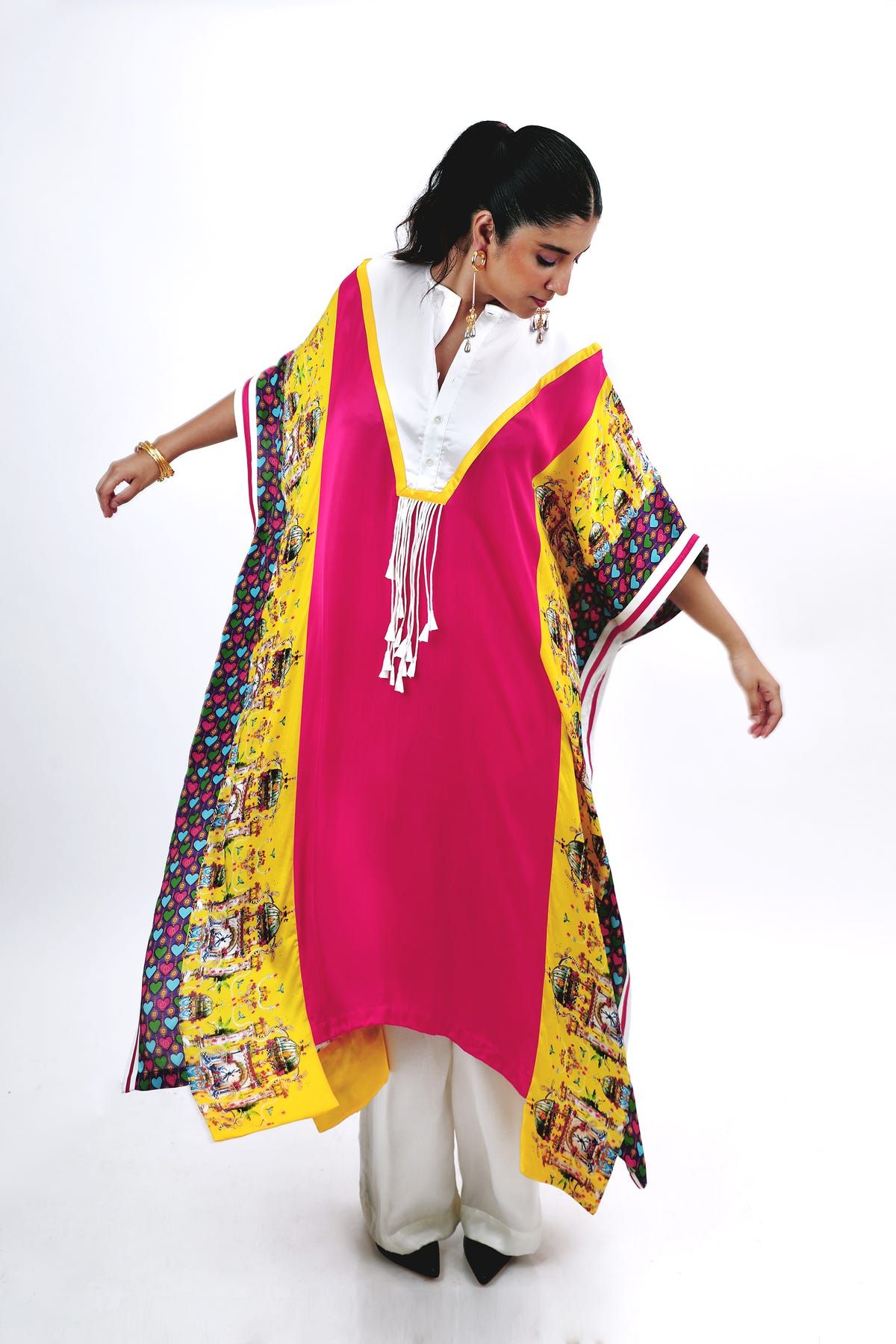 Panelled kaftan set - image 6