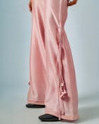 Necklace drape top + Tassels godet trouser set view 5
