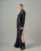 Circles dhoti drape dress view 3