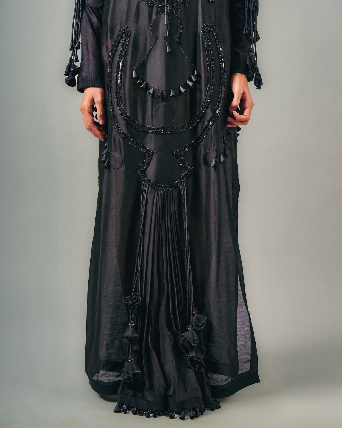 Circles dhoti drape dress - image 5