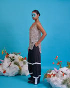 Gathered wrap trouser view 3