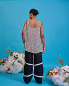 Gathered wrap trouser view 4