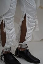 Cut-out churidar trouser view 1