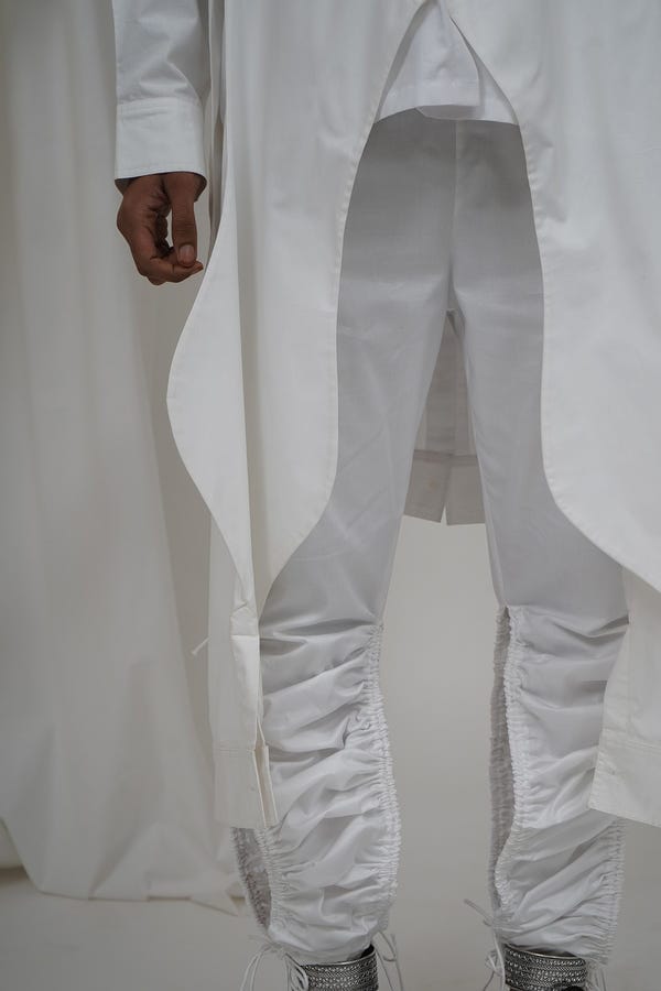 Saim — Cut-out churidar trouser