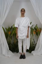 Cut-out churidar trouser view 3