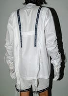 Gathered suspender shirt view 5