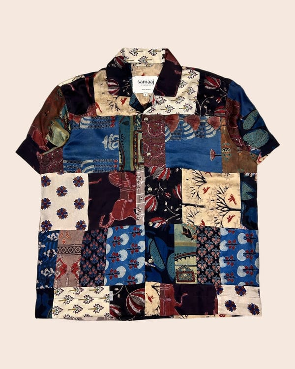 Samaaj Studio — Upcycled Silk Shirt 05