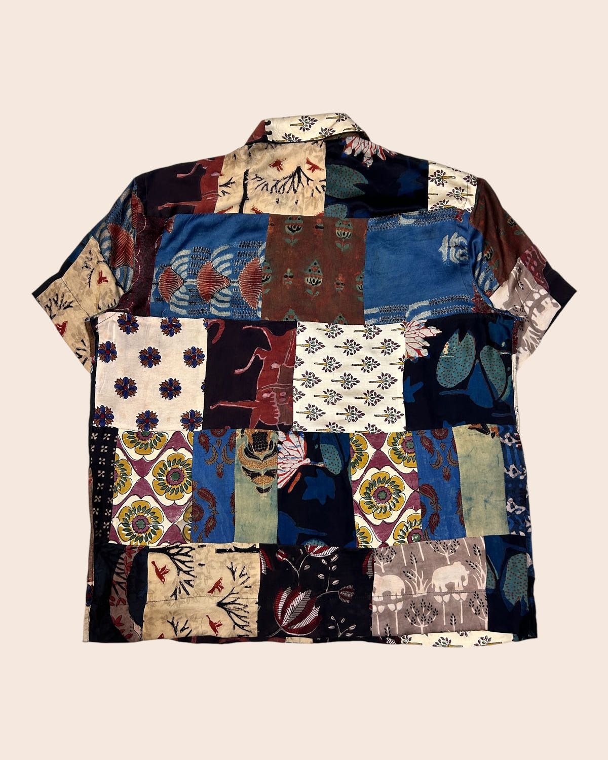 Upcycled Silk Shirt 05 - image 3