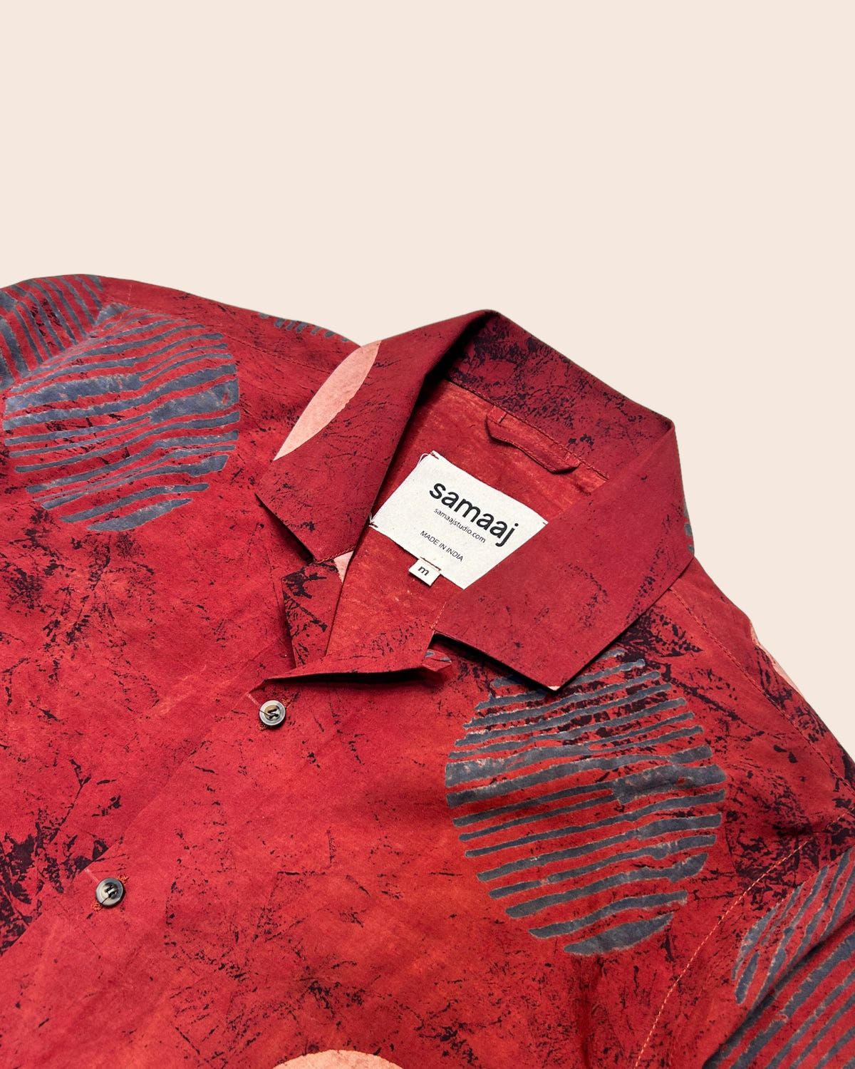 Block Print Ajrakh Shirt 01 - image 3
