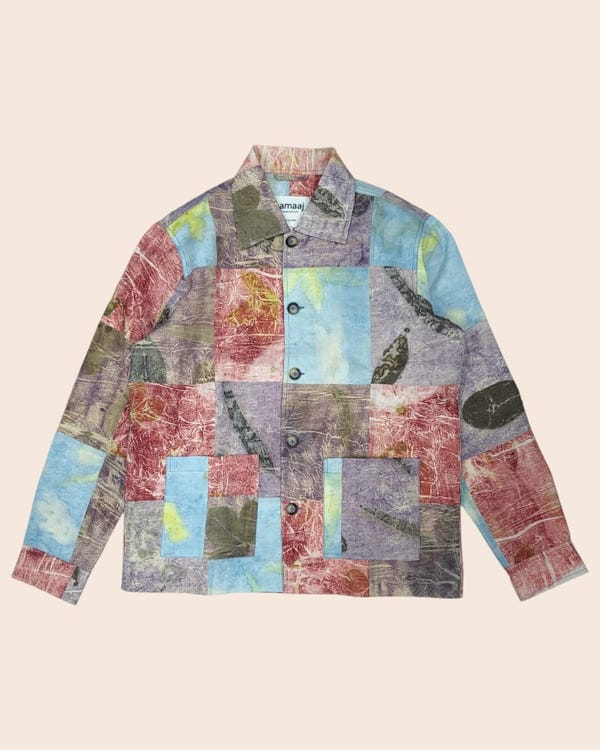Samaaj Studio — Patchwork Eco Print Jacket 03