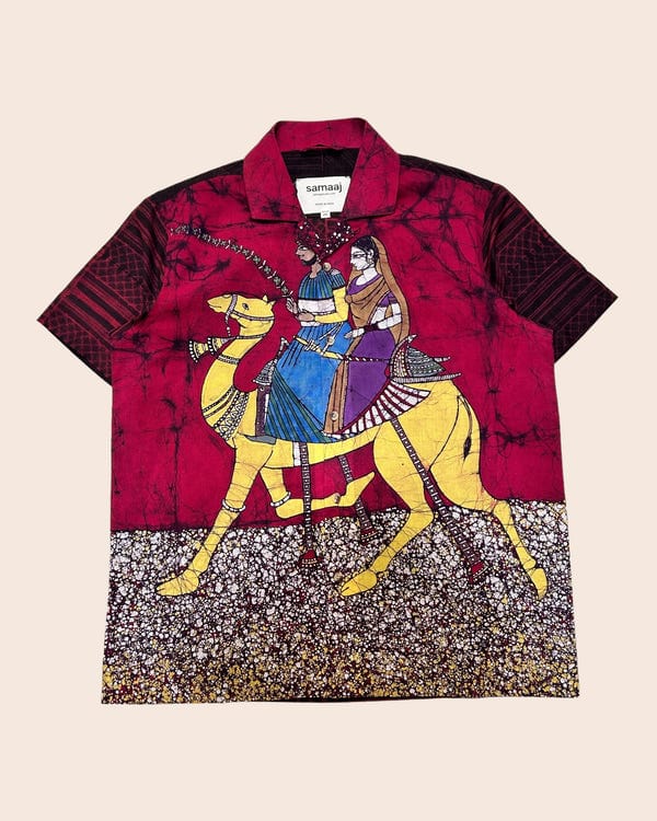 Samaaj Studio — Batik Hand Paint Shirt 07