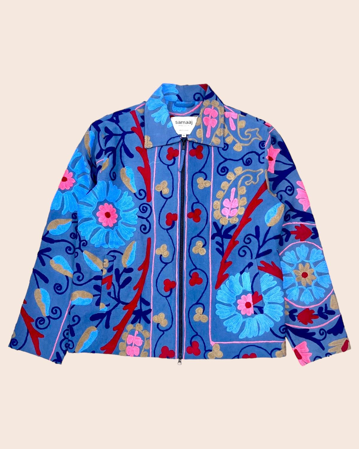 Blue Suzani Jacket - image 1