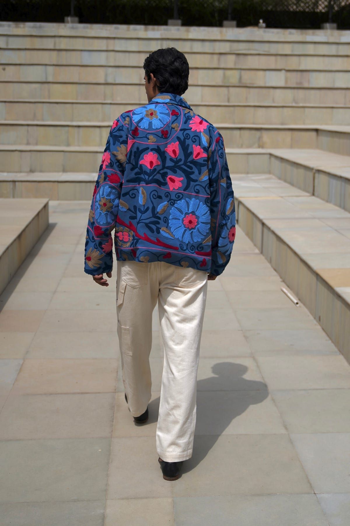Blue Suzani Jacket - image 3