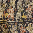 Kalamkari Hand Painted Shirt Full Sleeves 01 view 3
