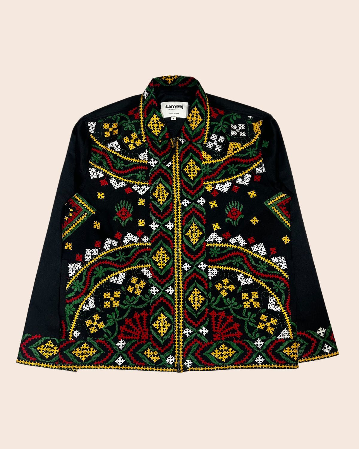 Rabari Hand Embroidered Jacket - image 1