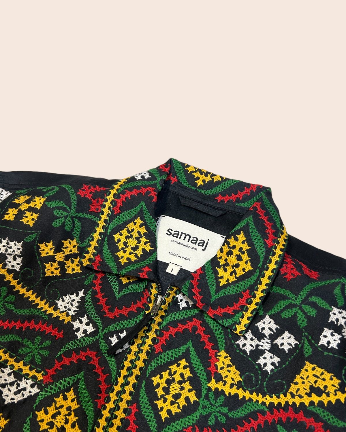 Rabari Hand Embroidered Jacket - image 3