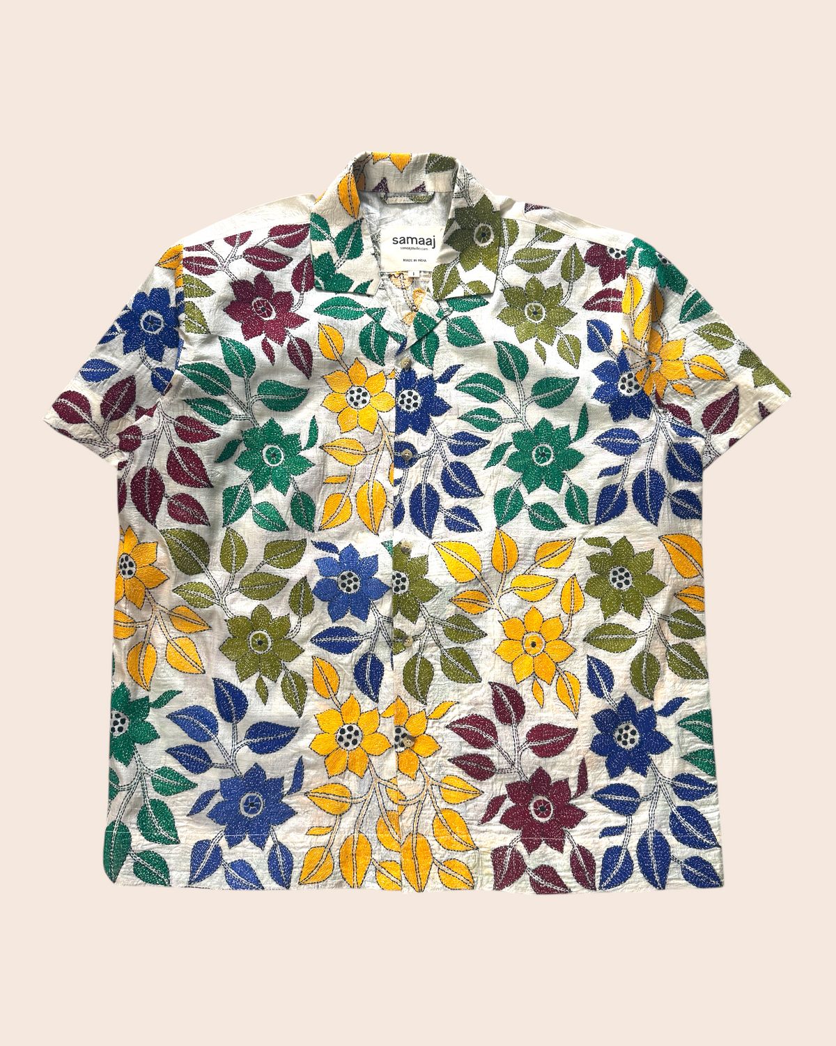 Kantha Shirt 37 - image 1
