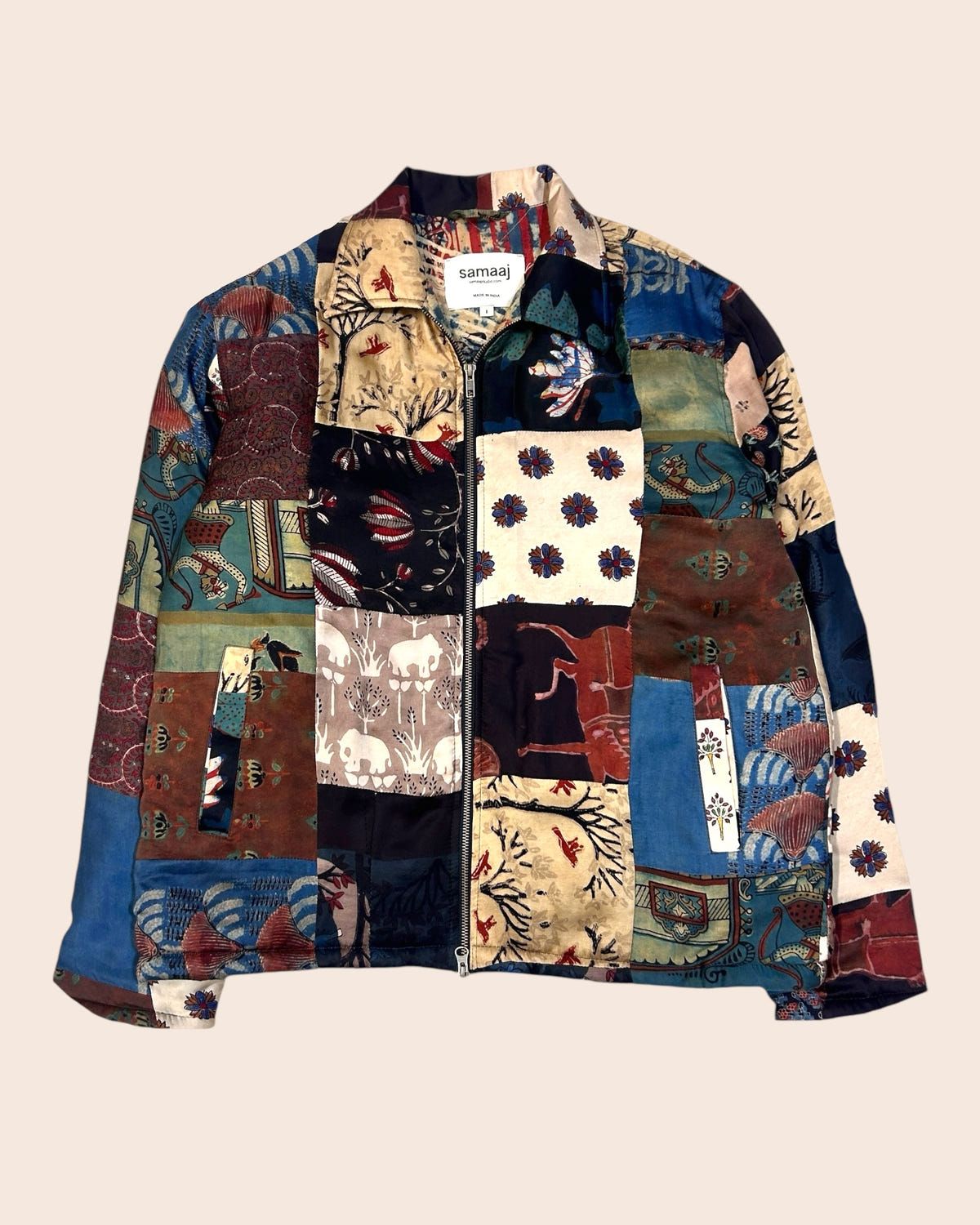 Upcycled Silk Jacket 02 - image 1