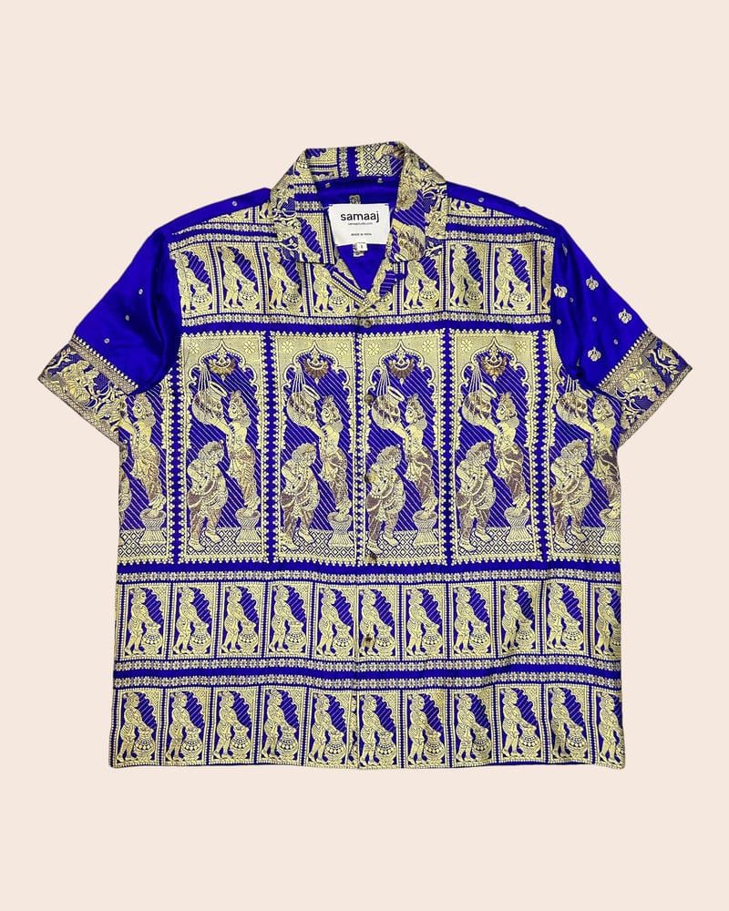 Baluchari Handwoven Shirt 02