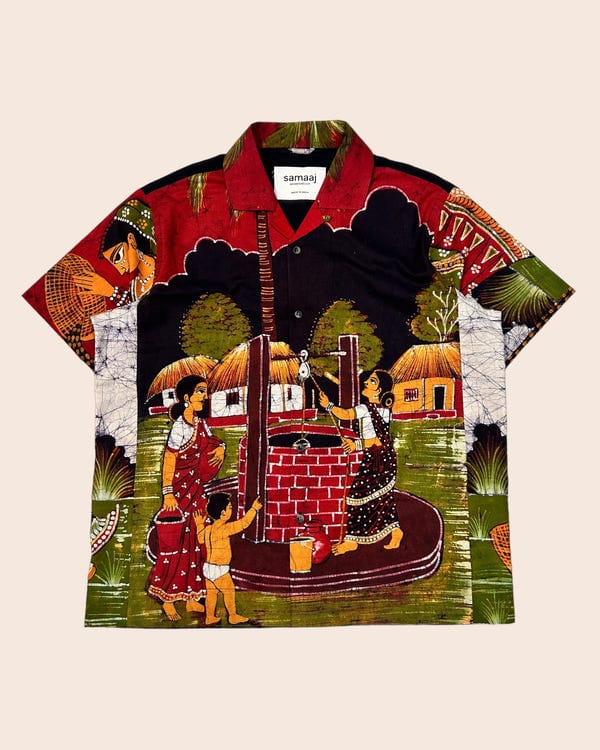 Samaaj Studio — Batik Hand Paint Shirt 10