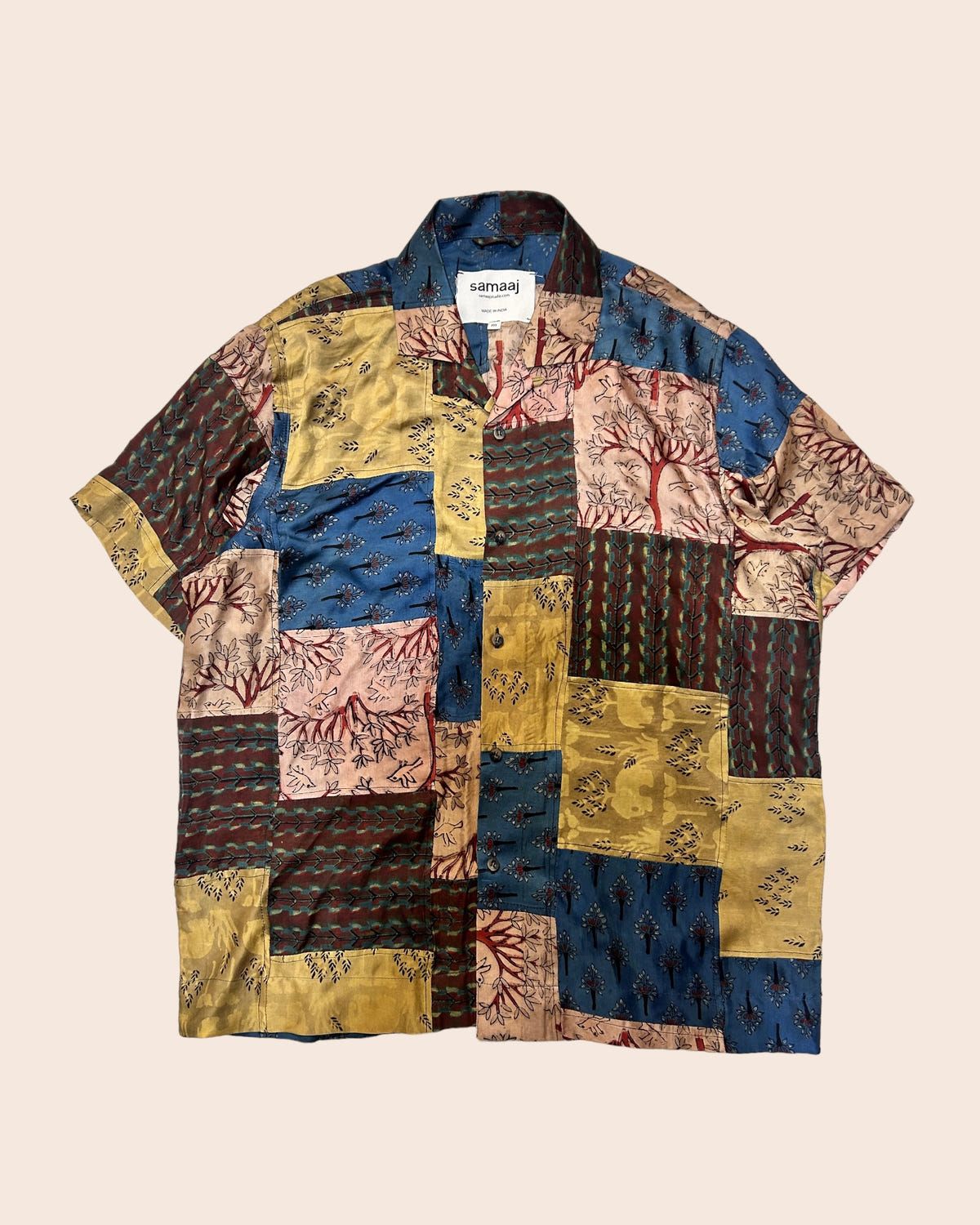 Upcycled Silk Shirt 03 - image 1