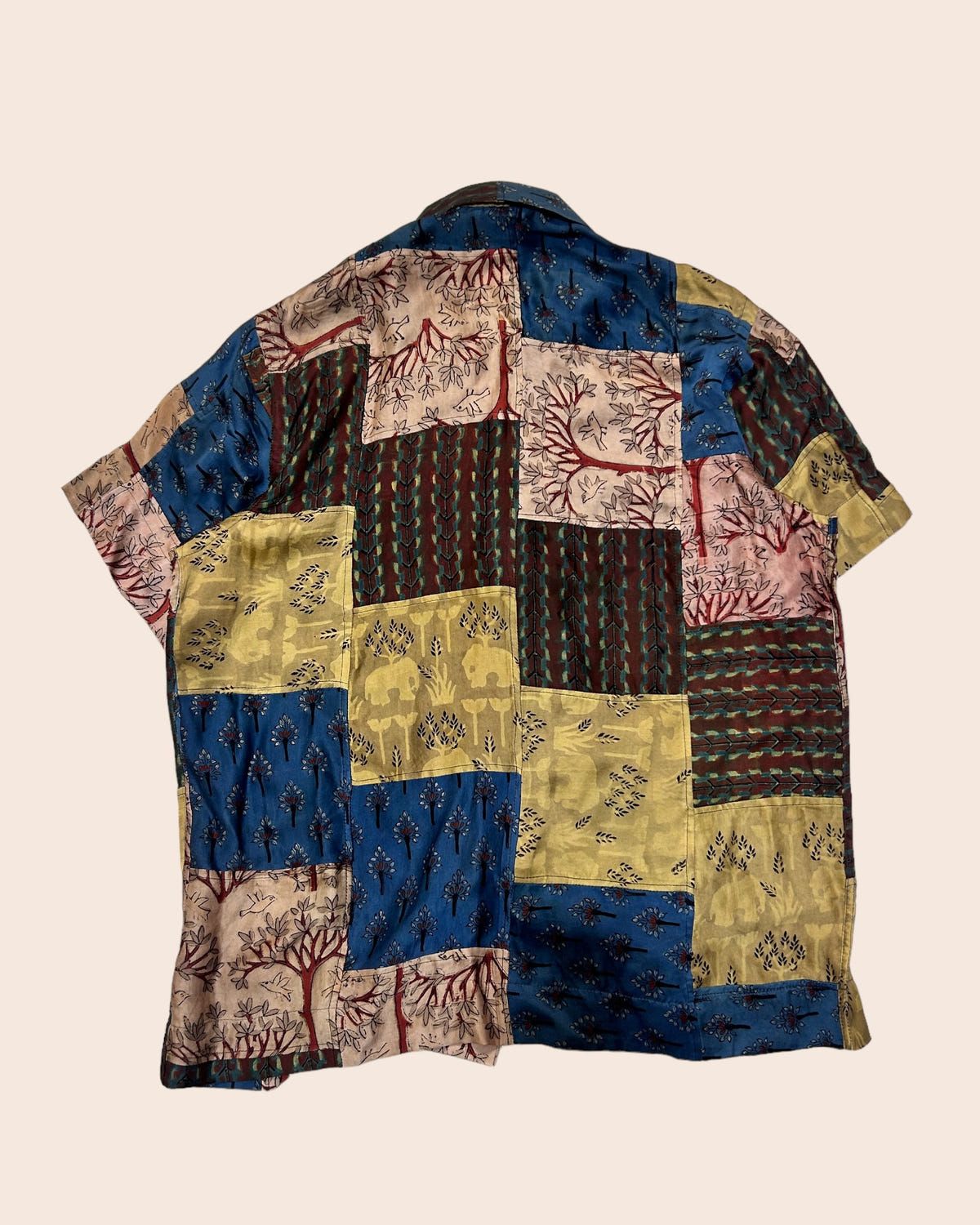 Upcycled Silk Shirt 03 - image 2